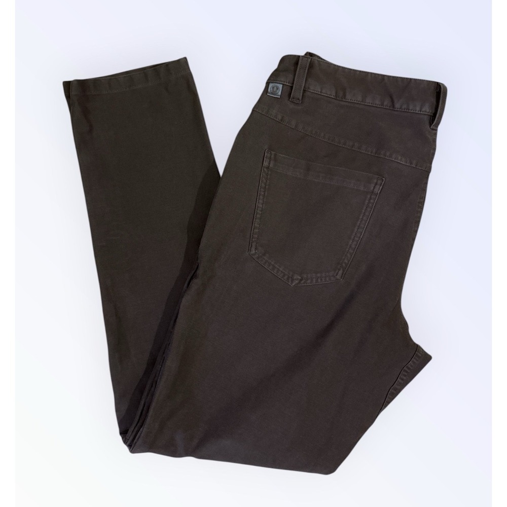 Lululemon ABC Pant Slim Utilitech Abrasion Resistant LM5ABNS Brown Size 32